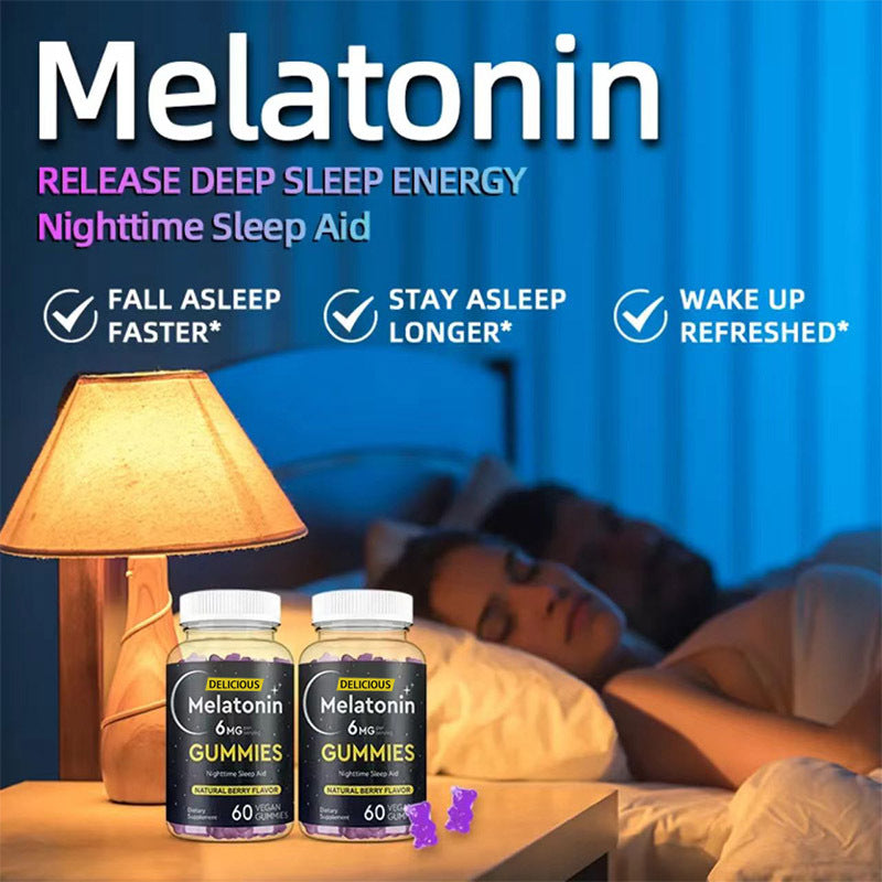 Sleep Aid Melatonin Gummy for Insomnia Improves Sleep Melatonin Gummy Sleep Aid 60 Counts
