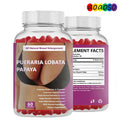 Kudzu and Papaya Soft Candy for Women's Breast Enhancement, Natural Breast Enlargement and Shaping, 60 Pills